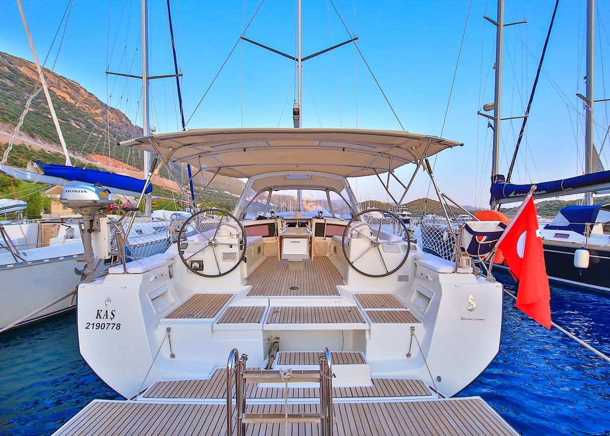 Skippered All inclusive Kas Sailing Yacht Rental